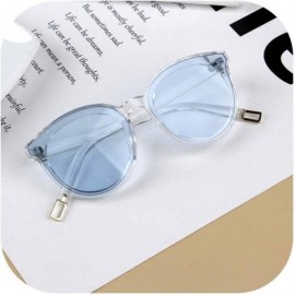 Round 2019 Vintage Cat Eye Kids Sunglasses Baby Children Boys Girls Big Cute Cateye Sun Glasses Uv400 Travel Eyewear - CB197Y...