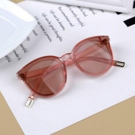 Round 2019 Vintage Cat Eye Kids Sunglasses Baby Children Boys Girls Big Cute Cateye Sun Glasses Uv400 Travel Eyewear - CB197Y...