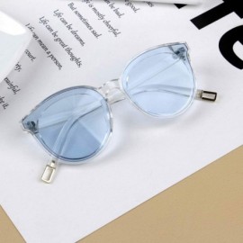 Round 2019 Vintage Cat Eye Kids Sunglasses Baby Children Boys Girls Big Cute Cateye Sun Glasses Uv400 Travel Eyewear - CB197Y...