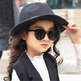 Round 2019 Vintage Cat Eye Kids Sunglasses Baby Children Boys Girls Big Cute Cateye Sun Glasses Uv400 Travel Eyewear - CB197Y...