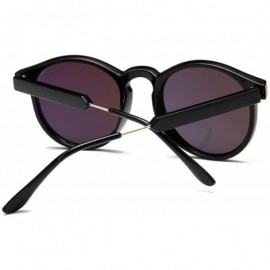 Oversized Retro Round Sunglasses Women Men Brand Design Transparent Female Sun glasses - 3 - CK18W4EC7R7 $26.24