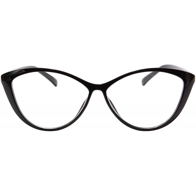 Cat Eye Asymptotic Multifocal Progressive Multifocus Eyewear 865 - Black - C31853C02N0 $12.83