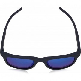 Rectangular Pld7020/S Rectangular Sunglasses - Blue - C8185AUIILC $34.64