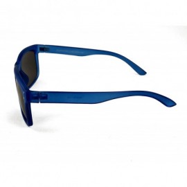 Wayfarer Outdoor Reader Wayfair Sunglasses - RX Magnification - Lightweight - Men & Women - Not Bifocals (Blue - 3.0) - CW18E...