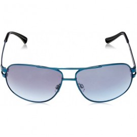 Shield Men's U932 Aviator Sunglasses- 62 mm - Matte Blue/Silver - CM1296VPIV1 $26.61