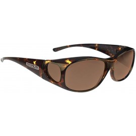 Oval Jonathan Paul Element Medium Polarized Over Sunglasses - Tortoise - CT11LY9XD7Z $47.41