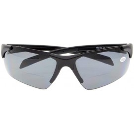 Rectangular TR90 Unbreakable Sports Half-Rimless Bifocal Sunglasses Baseball Running Fishing Driving Golf Softball Hiking - C...