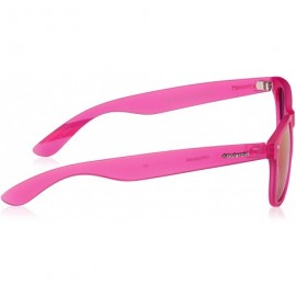 Wayfarer Women's Pld6009/N/M Rectangular Sunglasses - Bright Pink - CR11YXEF04R $33.73