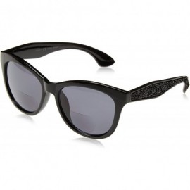 Square Caliente Square Reading Sunglasses - Black - CO189SRZKQD $17.63