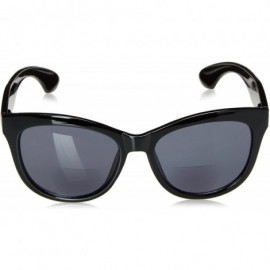 Square Caliente Square Reading Sunglasses - Black - CO189SRZKQD $17.63