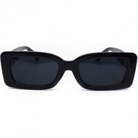 Oversized 8340 Premium Oversize XL Mod Pop Classic Candy Funky Designer Retro Vintage Women Men Fashion Sunglasses - Black - ...