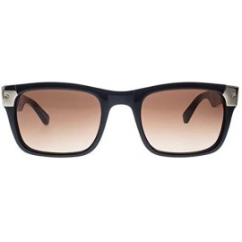 Wayfarer Shiny Black and Gold Toned Wayfarer (Unisex) - CX180GO5IXI $40.96