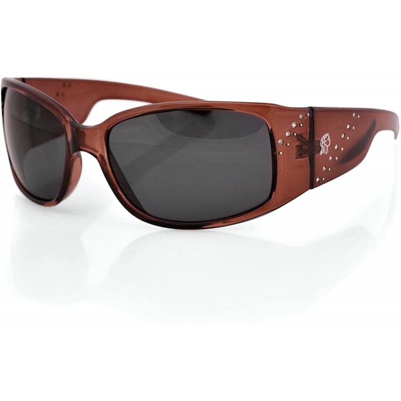 Goggle Boise Sunglass (Crystal Brown Frame/Smoked Lens) - Crystal Brown Frame With Smoked Lens - CG11I3XJ0KJ $20.08