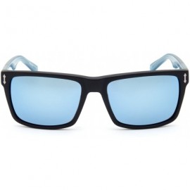 Shield Adult Blindside Sunglasses - Matte Black Blue- 57/18/145 - C112DV09FP3 $37.20