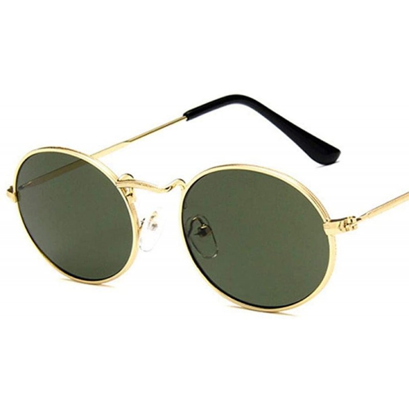 Oval Oval Sunglasses Women Men Retro Aolly Women Sun Glasses Men Ladies Eyewear 4 - 5 - CF18XEC64NA $9.87