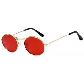 Oval Oval Sunglasses Women Men Retro Aolly Women Sun Glasses Men Ladies Eyewear 4 - 5 - CF18XEC64NA $9.87