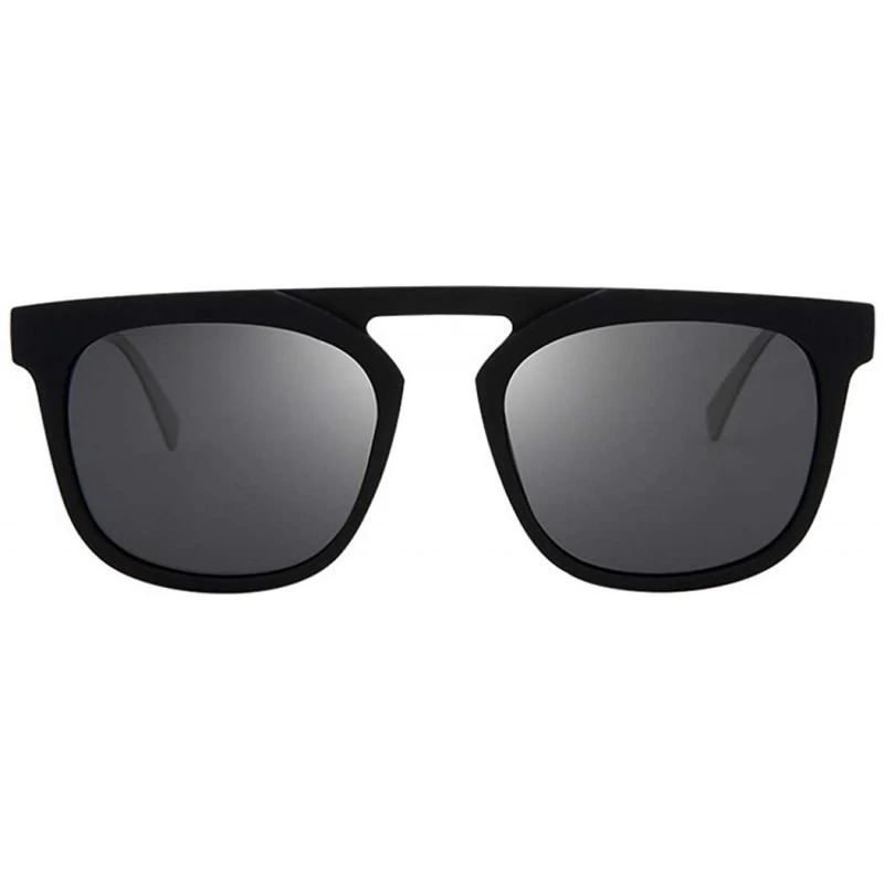 Aviator Men's Driving PC Mirror Frame- TAC Lens Sunglasses - A - CQ18RZ9X52L $41.95