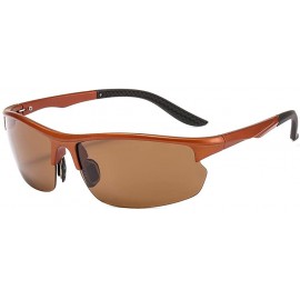 Sport Polarized Sunglasses Polarized Sunglasses Men's Outdoor Riding Fishing Glasses Sports Bicycles - CQ18WQ5MQWN $28.51