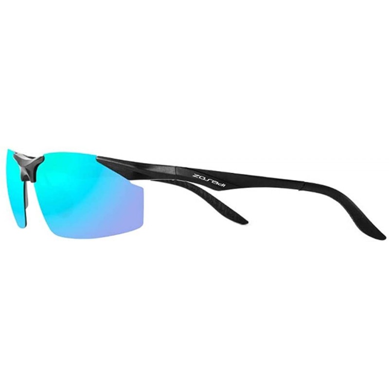 Sport Driving Mirror Outdoor Sports Sunglasses Horseback riding Fishing Glasses - Black Box - CF1832EDWOE $38.30