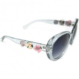 Butterfly Luxury Butterfly Lady Retro Party Beach Flowers wedding Sunglasses - C618594QIHA $16.83