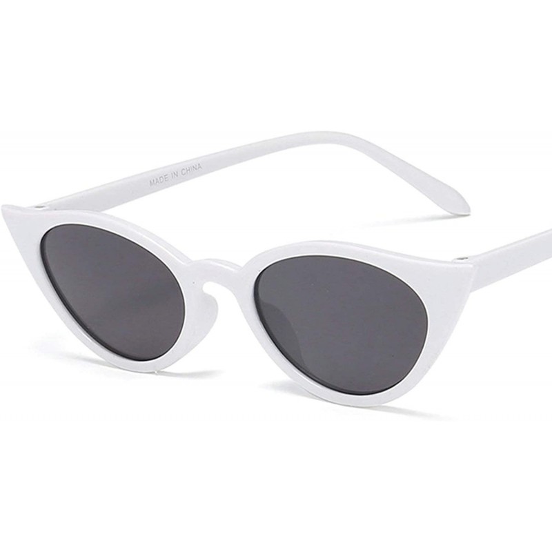 Oversized Retro Oval Sunglasses for Men or Women AC PC UV400 Sunglasses - Style 2 - CJ18T3X57G3 $17.22