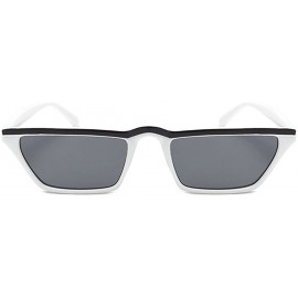 Square retro square sunglasses personality small frame glasses - C2 - CR18CYTAH4L $24.09