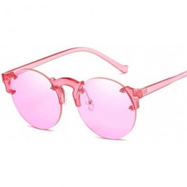 Rimless Fashion Rimless Sunglasses Women Brand Design Female Sun Glasses Ladies 1 - 4 - CG18XDWWN8U $8.39