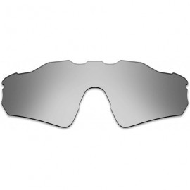 Rectangular Anti-fading Polarized Replacement Lenses Radar EV Path Sunglasses - Charm Silver - Polarized - C4180O8R2XD $12.65