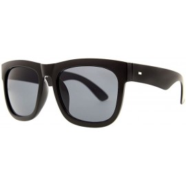 Oversized Oversized Thick Framed Large Vintage Fashion Sunglasses - Gloss Black - CJ11E61PQ23 $10.85