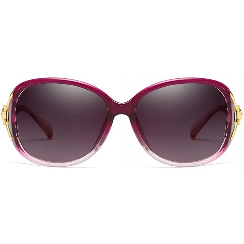 Women Sunglasses Retro Black Drive Holiday Round Non-Polarized UV400 ...