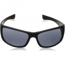 Oval Convex Oval Sunglasses - Black Satin - C211KO4FP7H $24.60