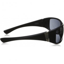 Oval Convex Oval Sunglasses - Black Satin - C211KO4FP7H $24.60