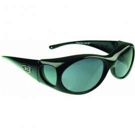 Oval Eyewear Aurora Sunglasses - Midnite Oil - C41124GE5X3 $48.61