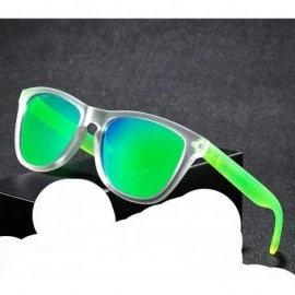 Oversized Trend-setting TR90 Men Sunglasses Polarized Wide-range Colors Sun Glasses C3 - C3 - CX18XAL9D5H $18.15