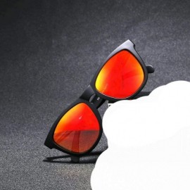 Oversized Trend-setting TR90 Men Sunglasses Polarized Wide-range Colors Sun Glasses C3 - C3 - CX18XAL9D5H $18.15