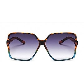 Oversized Fashion Oversize Sunglasses Gradient - CH199QEW6IS $34.61