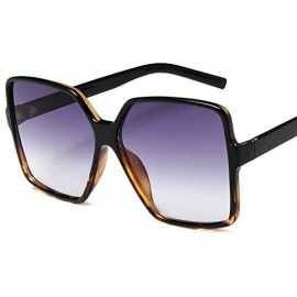 Oversized Fashion Oversize Sunglasses Gradient - CH199QEW6IS $34.61