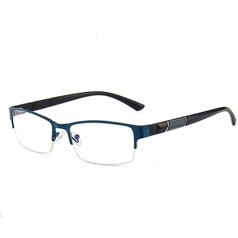 Oval glasses fashion version glasses blue gem_Myopia - C218GYGT4AI $36.93