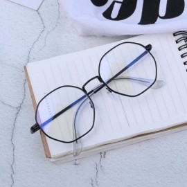 Oval glasses fashion version glasses blue gem_Myopia - C218GYGT4AI $36.93