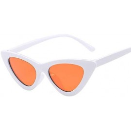 Round Vintage Oval Sunglasses Eyewear Goggles for Women Men Retro Sun Glasses Eyes Protection - Style8 - CA18RLACX3M $12.85