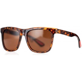 Oversized Sunglasses for Men Ultralight Square Shades Driving Travel Sun Glasses - 3 - CR194OX5X7Q $17.60