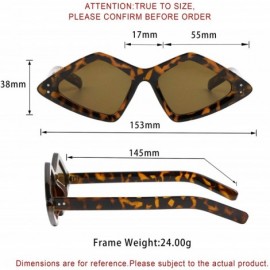 Oversized Oversize Multifunction Sunglasses- UV400 Protection- Retro for Men/Women - Jude - CY1979GIHKR $21.06