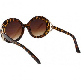 Round Astrid - Large Oversized Round Sunglasses - Tortoise - CN196QT78OG $11.23