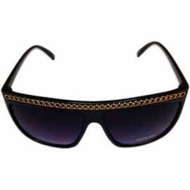 Oval Dino's Eyewear 100% UV Protection Sunglasses with Gold Trim [Eyewear] - CR1192FWMV1 $20.82