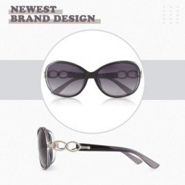 Round Polarized Sunglasses for Women Sun Glasses Fashion Oversized Shades S85 - C418WU5L4NH $16.79