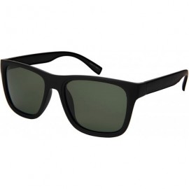 Rectangular Men Vintage Rectangular Square Sunglasses w/Polarized Driving Lens 1411-P - C818O7QR0X8 $9.02