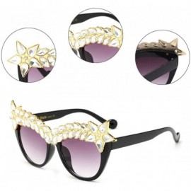 Oversized Fashion Oversized Square Sunglasses Flat Mirrored Lens - Black - CY18OO70G8Q $16.70