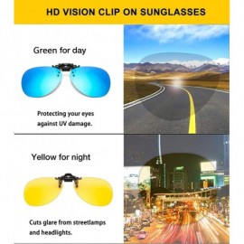 Rectangular Polarized Sunglasses Fishing Driving Prescription - Green-aviator - CK18H7KWUMW $9.14