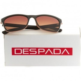 Sport Premium Designer Rectangular Sunglasses - Matte Brown - C7189OKORE3 $19.05