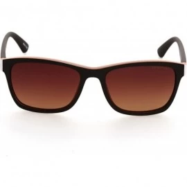 Sport Premium Designer Rectangular Sunglasses - Matte Brown - C7189OKORE3 $19.05